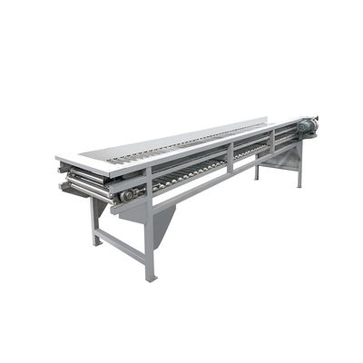 Custom Flexible Stainless Steel Motorized Automatic Food Fruit Roller Conveyor