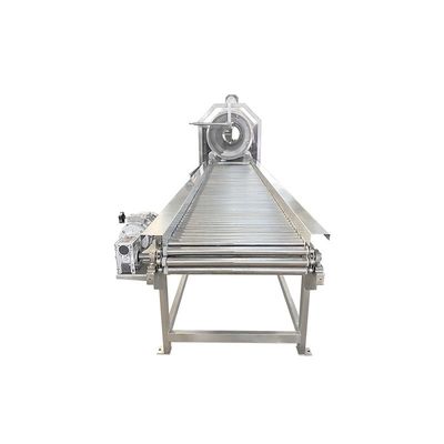 Custom Flexible Stainless Steel Motorized Automatic Food Fruit Roller Conveyor