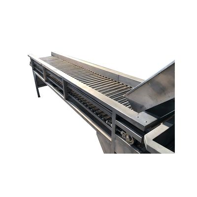 Custom Flexible Stainless Steel Motorized Automatic Food Fruit Roller Conveyor