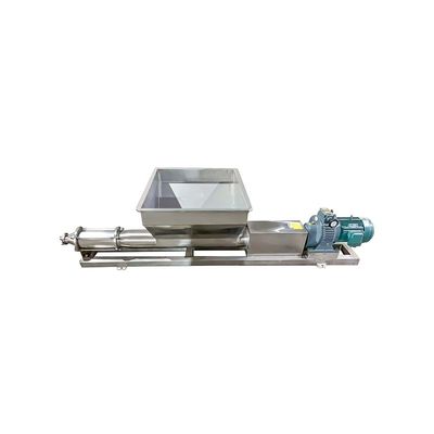 High Performance Food Grade Transfer G Type Stainless Steel Single Screw Pump