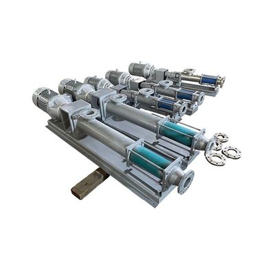 High Performance Food Grade Transfer G Type Stainless Steel Single Screw Pump