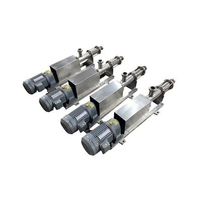 High Performance Food Grade Transfer G Type Stainless Steel Single Screw Pump