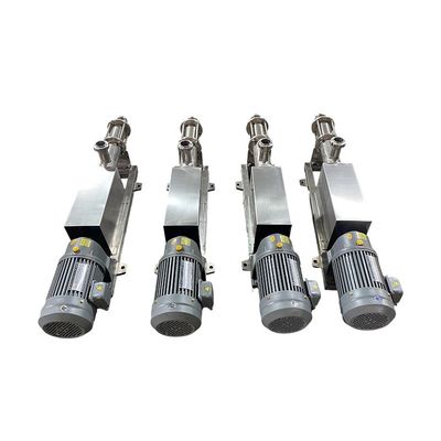 High Performance Food Grade Transfer G Type Stainless Steel Single Screw Pump