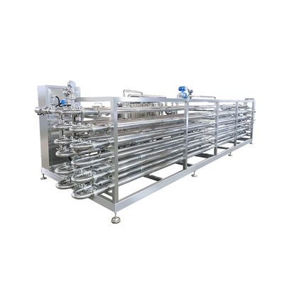 Ultra High Temperature Industrial Tubular Sterilizer Autoclave Sterilization Machine
