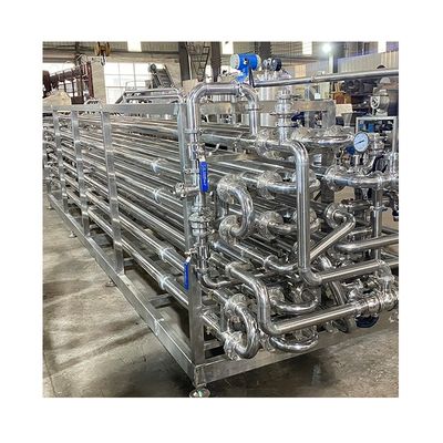 Ultra High Temperature Industrial Tubular Sterilizer Autoclave Sterilization Machine