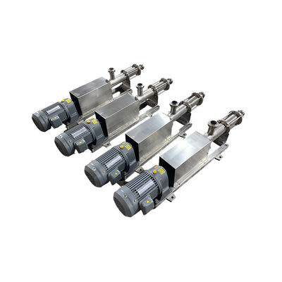 Food Grade Apple Fruit Displacement Screw Pump Juice and Pulp Transfer Pump