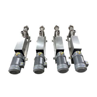 New Design Stainless Steel Food Grade Transfer Food Grade Screw Pump for Fruit